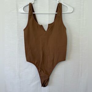 Bozzolo Brown One Piece Bodysuit